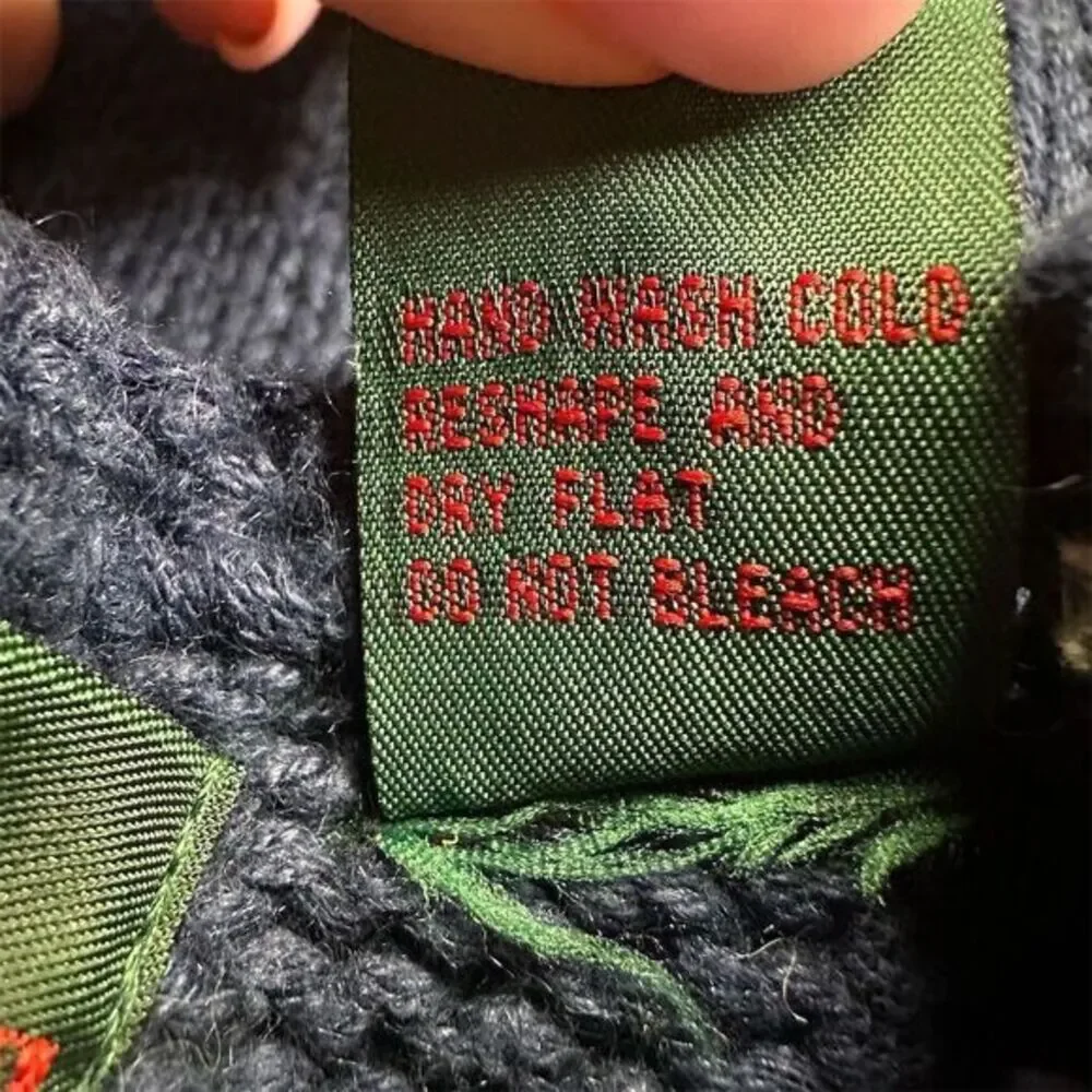 Croft & Barrow Women's M Vintage‎ Christmas Sweater Santa Knit Pullover - Picture 7 of 7